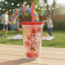Copo De Acrílico Minnie Acrylic Tumbler