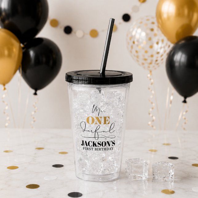 Copo de Acrílico Mr. Onederful (Mr. Onederful Acrylic Tumbler)