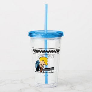 Copo De Acrílico Música Charlie Brown Schroeder