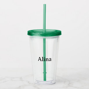 Copo De Acrílico Negócios Profissionais Simples 16oz claro