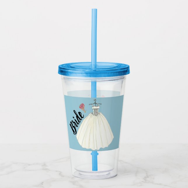 Copo De Acrílico Noiva (Frente)