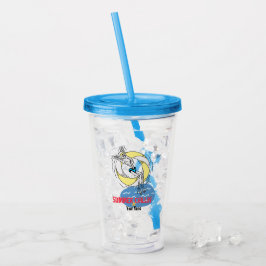Copo De Acrílico Nome personalizado Engraçado Tendy Skeleton Summer
