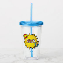 Nome Personalizado Meninos Super-herói