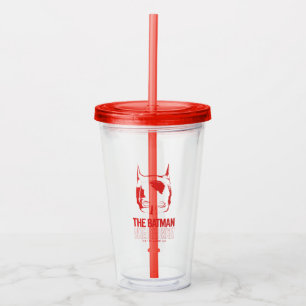 Copo De Acrílico O logotipo da coca do Batman