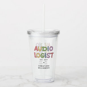 Copo De Acrílico Oferta Personalizada de Audiologia para Graduação
