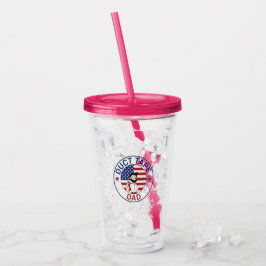 Copo De Acrílico Pai da Fita Adesiva - Tumbler de Acrílico