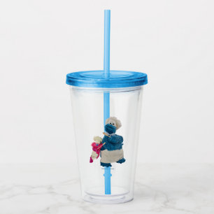Copo De Acrílico Parceiros de Caminhão de Comida do Cookie Monster