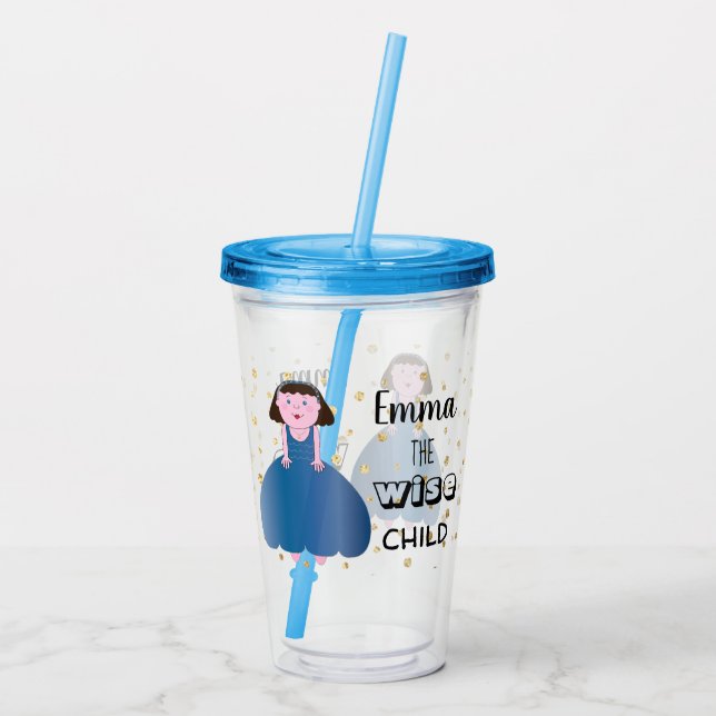 Copo De Acrílico Passover Acrylic Tumbler "The Wise Child" (Verso)