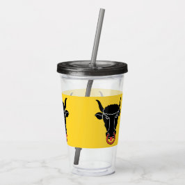 Copo De Acrílico Patriotic Acrylic Tumbler with flag of Uri, Swiss