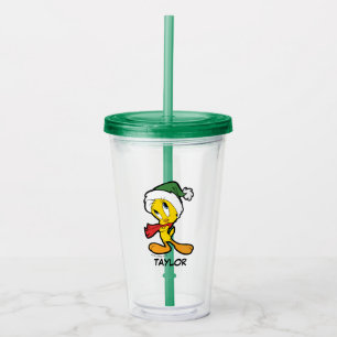 Copo De Acrílico Pensamentos de Natal TWEETY™