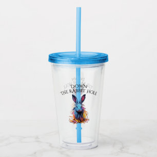 Copo De Acrílico Personalizado no Coelho Buraco Azul