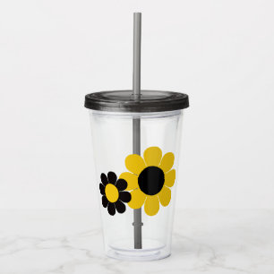 Copo De Acrílico Poder das Flores