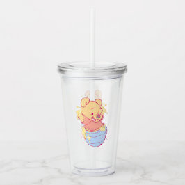 Copo De Acrílico Pooh Acrylic Tumbler