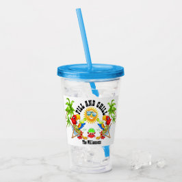 Copo De Acrílico Preencher o Tumbler do Papagaio