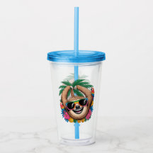 Preguiça Tropical Kawaii – Vibrações Agradáveis de
