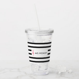 Copo De Acrílico Professor da dança moderna personalizado