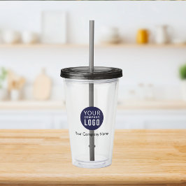 Copo De Acrílico Promocional de logotipo corporativo - Tumbler acrí