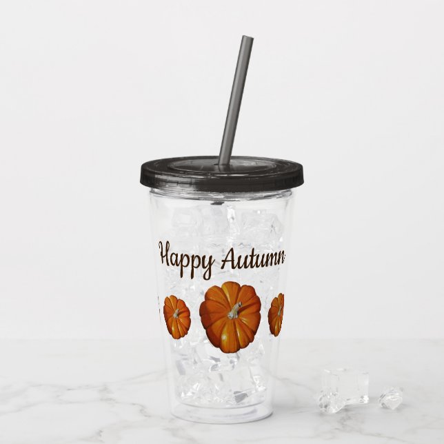 Copo De Acrílico Pumpkin Tumbler (Gelo traseiro)