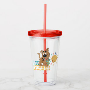 Copo De Acrílico Puppy Scooby-Doo "Hello Sunshine"