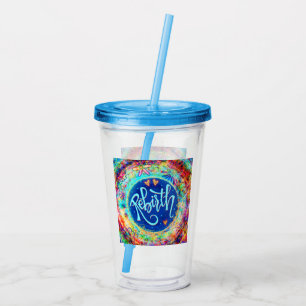 Copo De Acrílico Renascimento "Inspirividade" Tumbler Acrílico