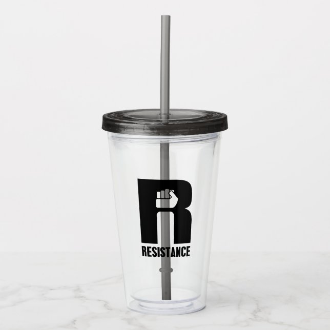 Copo De Acrílico Resistência (Frente)