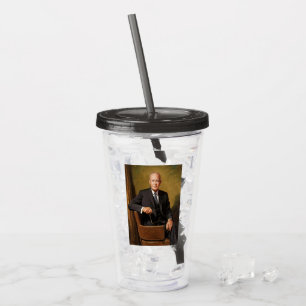 Copo De Acrílico Retrato Presidencial de Dwight Eisenhower