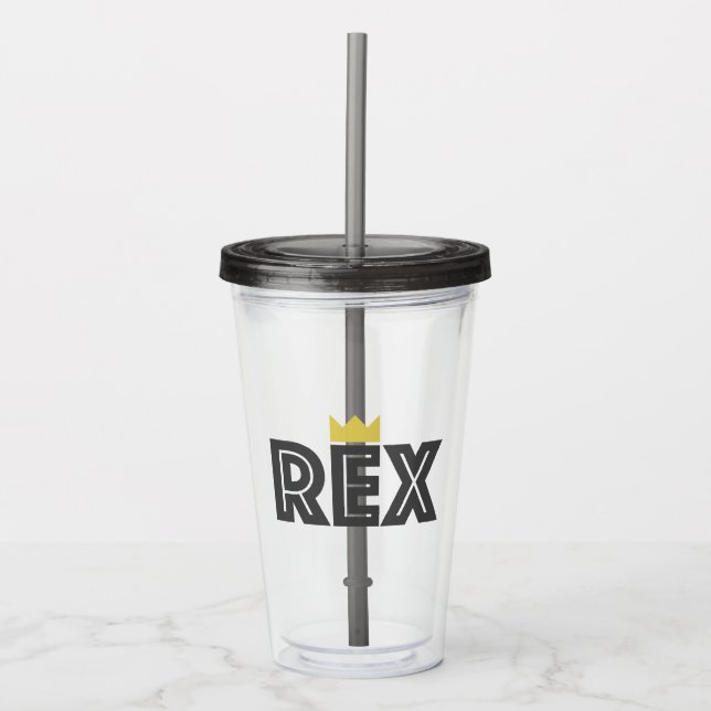 Copo De Acrílico Rex (Frente)