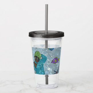 Copo De Acrílico Rocker Boy Glass