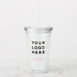 Copo De Acrílico Rosa empoeirado | Tumbler limpo personalizado com<br><div class="desc">Lindo Tumbler personalizado com palha e tampa, cor-de-rosa suave e delicada, sem ordem mínima. Totalmente personalizável em cores, fontes e imagens. Logotipo comercial Impresso Promocional de texto opcional Acrylic Tumbler Os copos e trombos impressos personalizados com palhetas são utensílios de bebida úteis durante o evento e úteis para sempre, lembrando...</div>