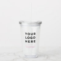 Rosa empoeirado | Tumbler limpo personalizado com