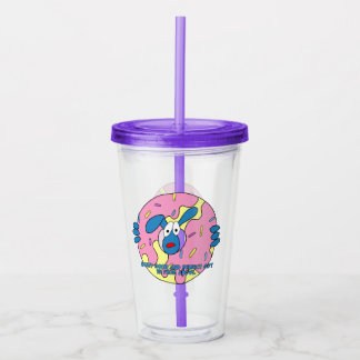 Copo De Acrílico Rosquinha de Tumbler Cup