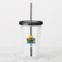 Copo De Acrílico Ryans World: Tumbler