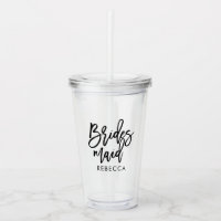Script de na moda personalizado "Bridesmaid"