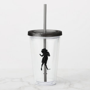 Copo De Acrílico Seinfeld Elaine Dance Silhouette