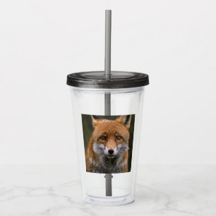 Copo De Acrílico Selvagem Fox