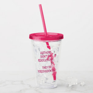 Copo De Acrílico Sem desculpas para a Copa dos Autores