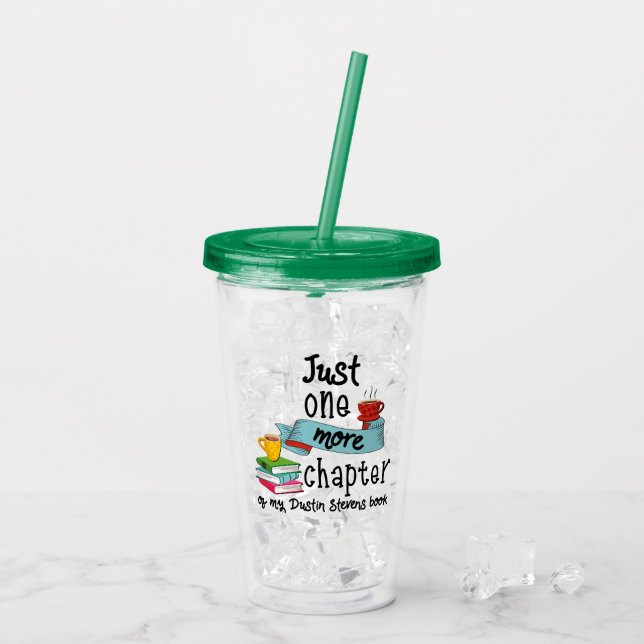 Copo De Acrílico Só mais um capítulo do meu livro do Dustin Stevens (Gelo traseiro)