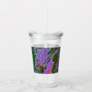 Copo De Acrílico Sour Marble Acrylic Tumbler