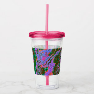 Copo De Acrílico Sour Marble Acrylic Tumbler