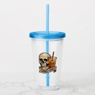 Copo De Acrílico Spooky