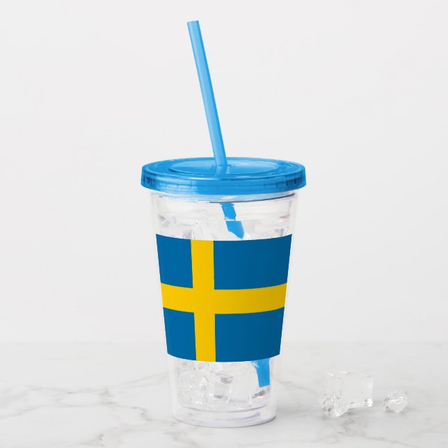 Copo De Acrílico Suecia (Gelo frontal)