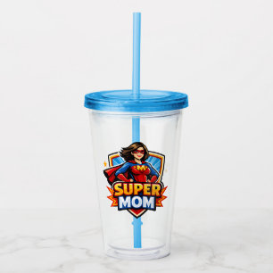 Copo De Acrílico Super Mãe