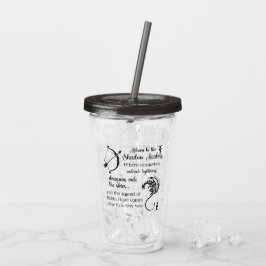 Copo De Acrílico Tempest of Shadows Brenda K Davies