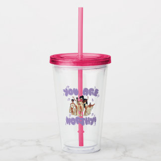 Copo De Acrílico The Muses - You Are Worthy Acrylic Tumbler