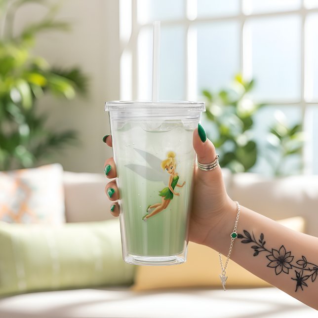 Copo De Acrílico Tinker Bell Acrylic Tumbler (Criador carregado)