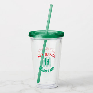 Copo De Acrílico Toddler Cheeky Natal Acrílico Tumbler