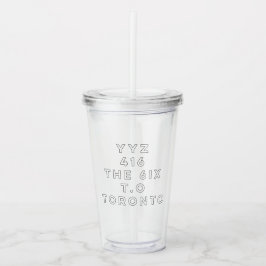 Copo De Acrílico Toronto está em casa - Tumbler