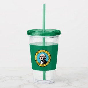 Copo De Acrílico Tumbler acrílico com a bandeira do estado de