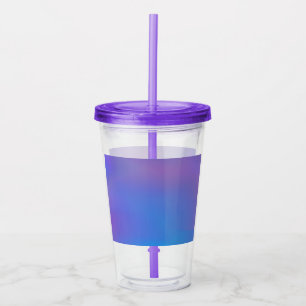 Copo De Acrílico Tumbler acrílico com design.