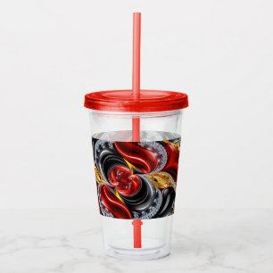 Copo De Acrílico Tumbler acrílico com Design de cores alemãs